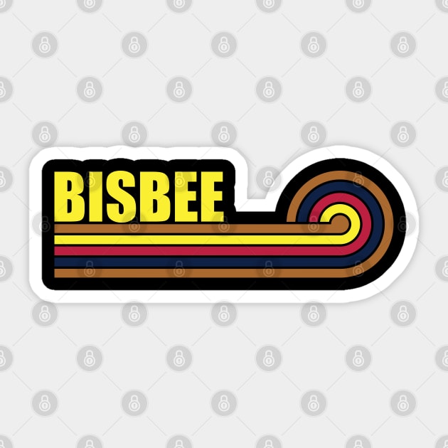 Bisbee Arizona horizontal sunset 2 Sticker by DPattonPD